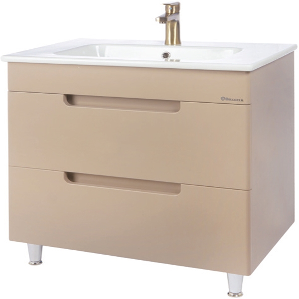 Тумба с раковиной Bellezza "Сириус 80" капучино