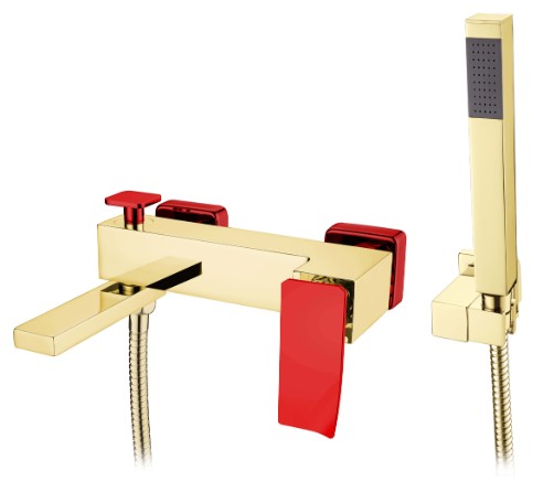 Смеситель для ванны Boheme Q 143-GR.2