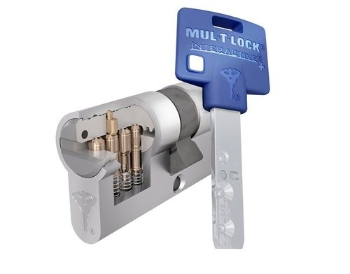 Цилиндровый механизм Mul-T-Lock Interactive+ 50x60 ключ-вертушка