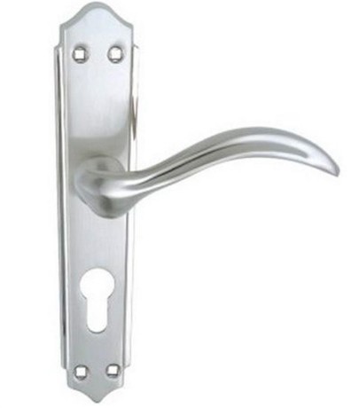 Дверная ручка на планке MSM 610V SN матовый никель