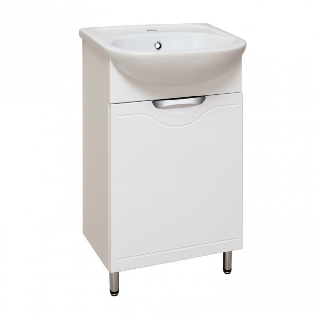 Тумба с раковиной Runo "Фортуна 50"