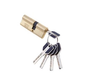 Цилиндровый механизм перфорированный MSM ключ-ключ C100мм