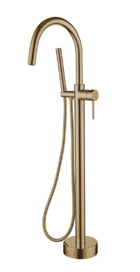 Смеситель для ванны напольный Boheme UNO 469-BR (209)