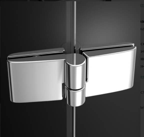 Душевая перегородка Good Door Saturn CR-90-C-CH 90х185