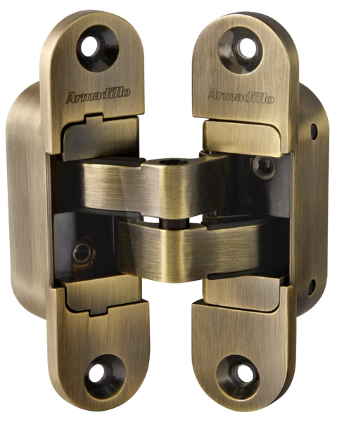 Дверная петля скрытой установки правая Armadillo U3D4200R AB (Architect 3D-ACH 40) бронза 40 
