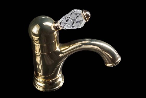 Смеситель для раковины Boheme Crystal 281-CRST