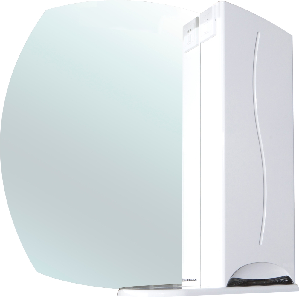 Зеркало-шкаф Bellezza "Глория 85" R белый