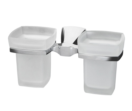 Стакан с держателем двойной WasserKraft Wern K-2528D