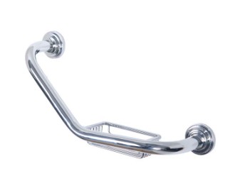 Поручень для ванны с мыльницей BRILLANTE 10448