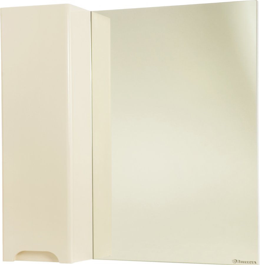 Зеркало-шкаф Bellezza "Андрэа 80" L/R бежевый