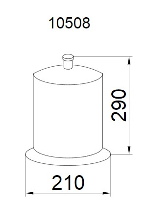 Ведро Boheme CHIARO 10508