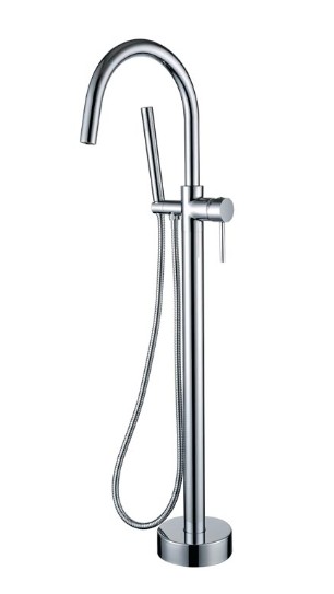 Смеситель для ванны напольный Boheme UNO 469-CR (229)
