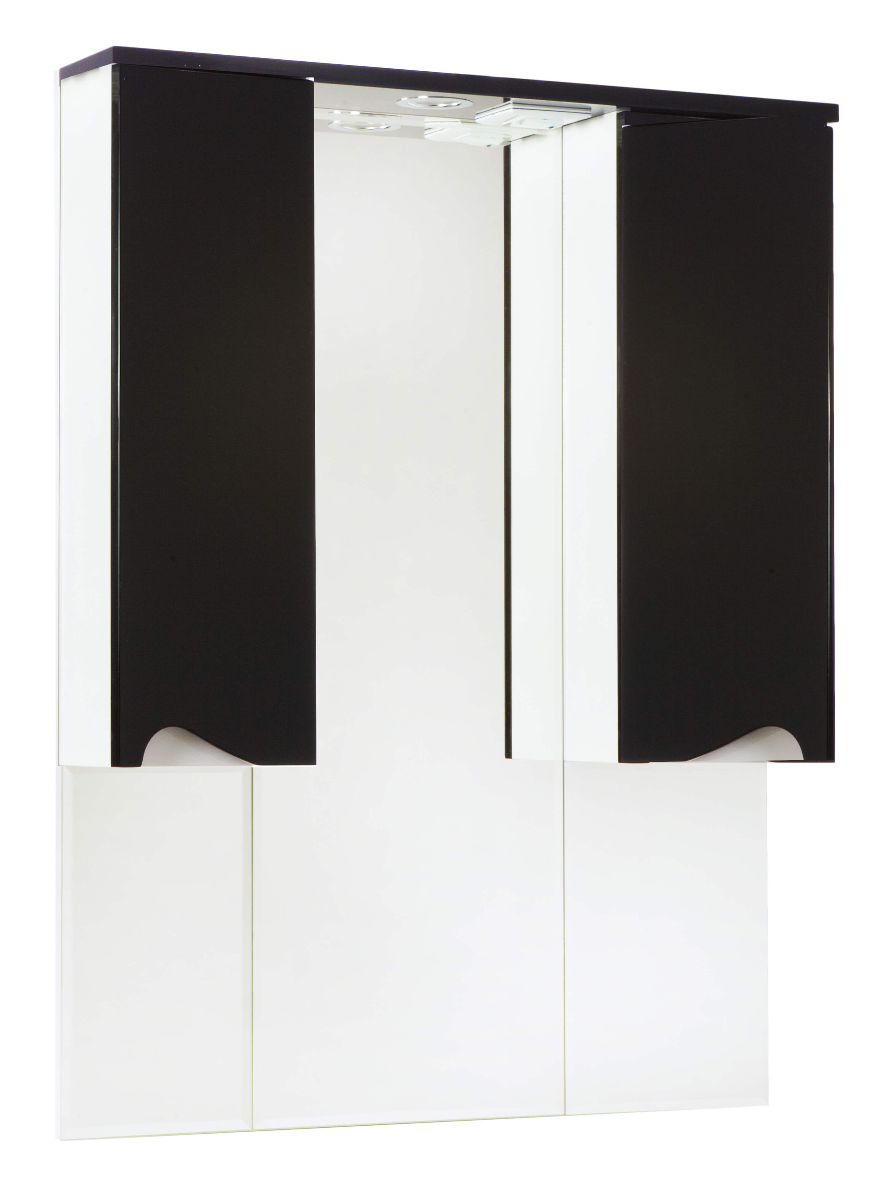 Зеркало-шкаф  Bellezza "Эйфория 100" черный