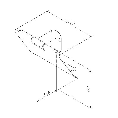 Держатель для туалетной бумаги AM.PM X-Joy A84341400