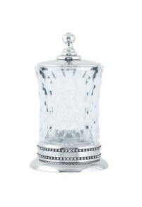 Настольный стакан для ватных дисков Boheme BRILLANTE 10444