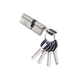 Цилиндровый механизм перфорированный MSM ключ-ключ C80mm