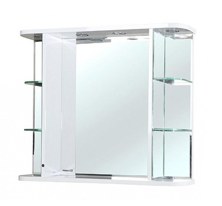 Зеркало Bellezza "Рио 90" R/L белое