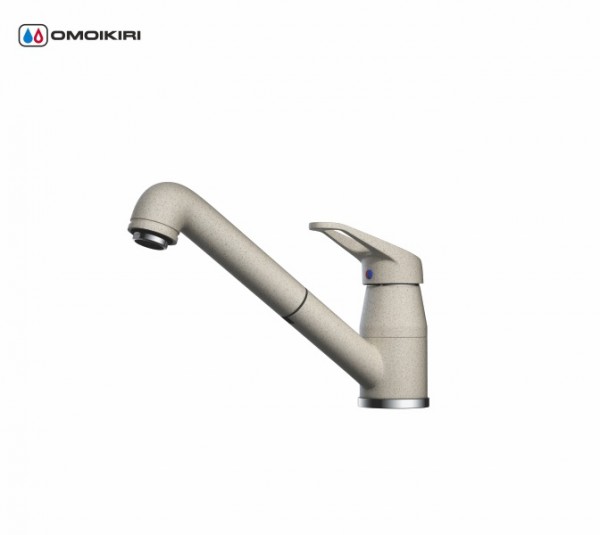 Смеситель Omoikiri Tateyama-SA c вытяжным шлангом длиной до 80 см 4994140