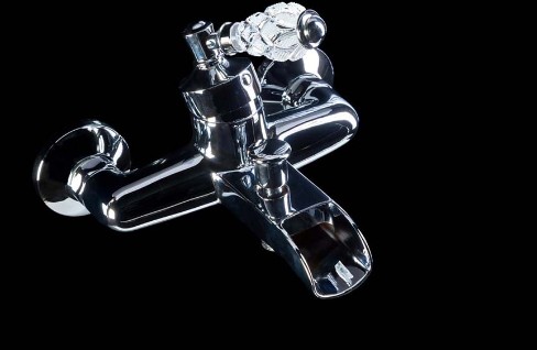 Смеситель для ванны Boheme VOGUE CRYSTAL 223-CRST