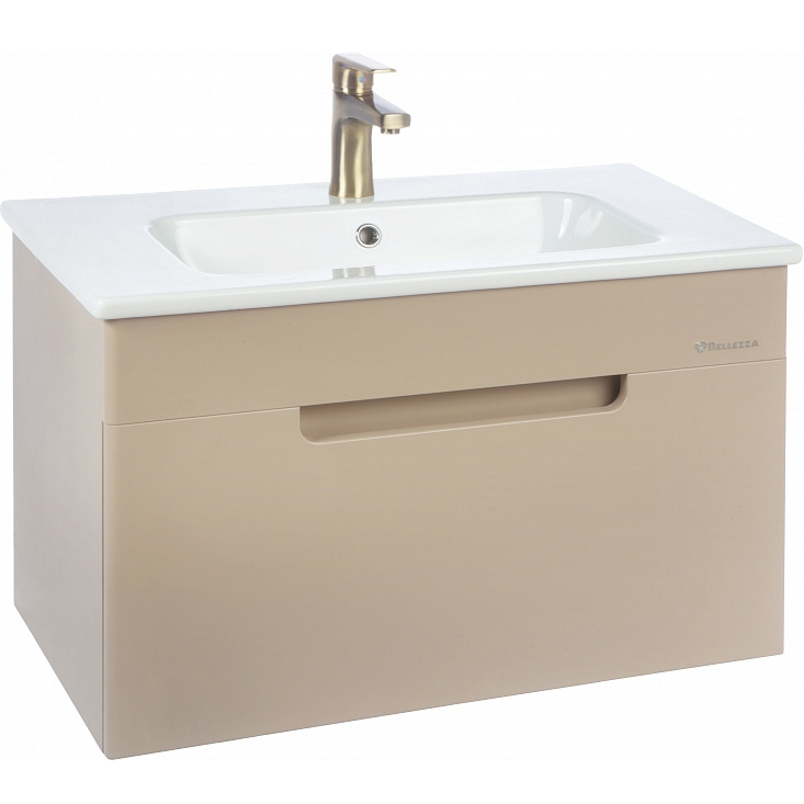 Тумба с раковиной Bellezza "Сириус 100" капучино