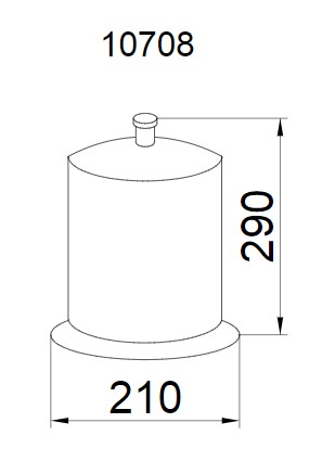 Ведро Boheme PURO 10708
