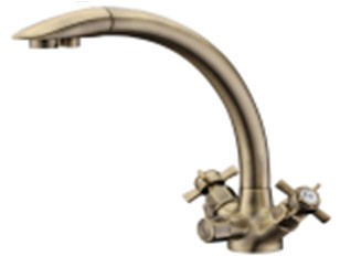Смеситель для кухни Elghansa Praktic 59A5860-Bronze