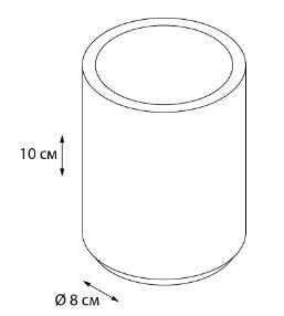 Стакан Fixsen COIN FX-250-3