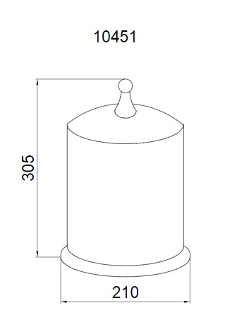 Ведро Boheme BRILLANTE 10451