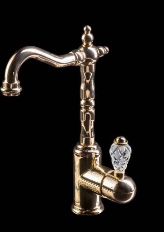 Смеситель для раковины высокий Boheme Crystal 282-CRST