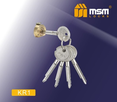 Цилиндровый механизм MSM с крестообразным ключом KR1