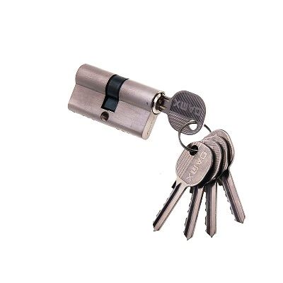 Цилиндровый механизм простой MSM ключ-ключ N60mm SN матовый никель