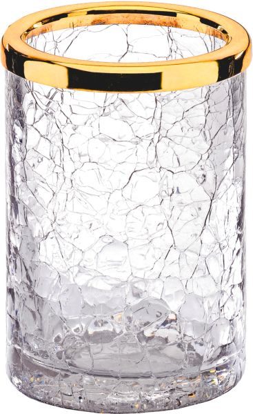 Стакан настольный Surya Crystal 6601/GO-CRD