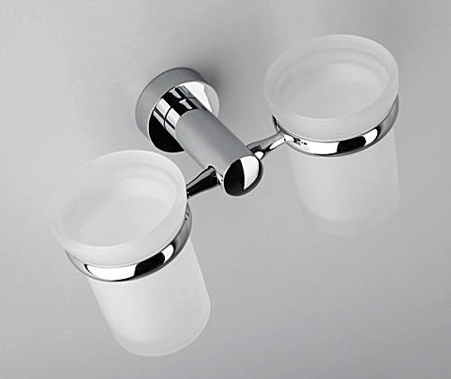 Стакан с держателем двойной WasserKraft Donau K-9428D