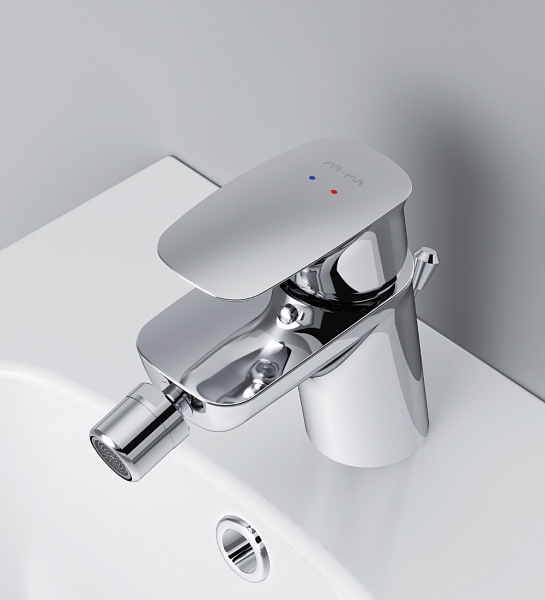 Смеситель для биде AM.PM Spirit V2.1 F71A83100 с донным клапаном