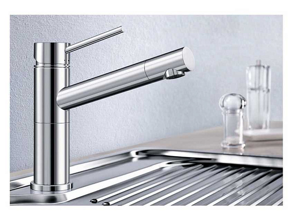 Смеситель для кухни Blanco Alta Compact (хром глянцевый)