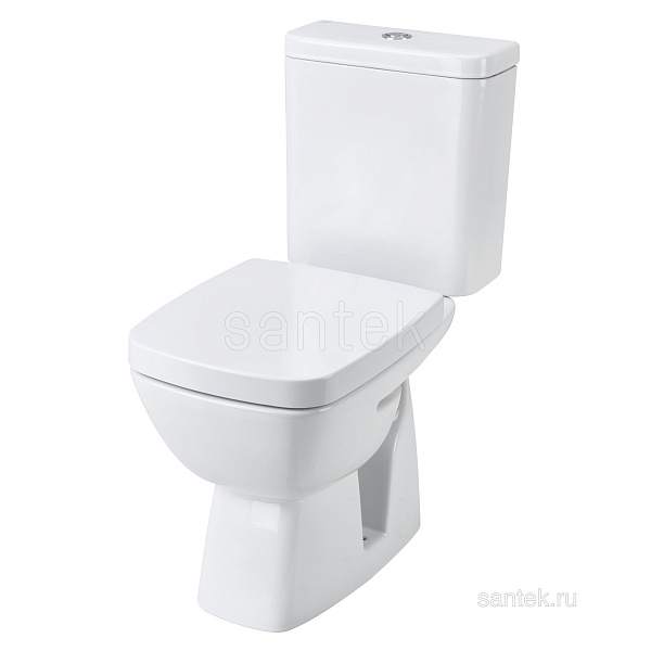 Унитаз компакт напольный Santek Нео Лайт с диагональным выпуском 1.WH30.2.408