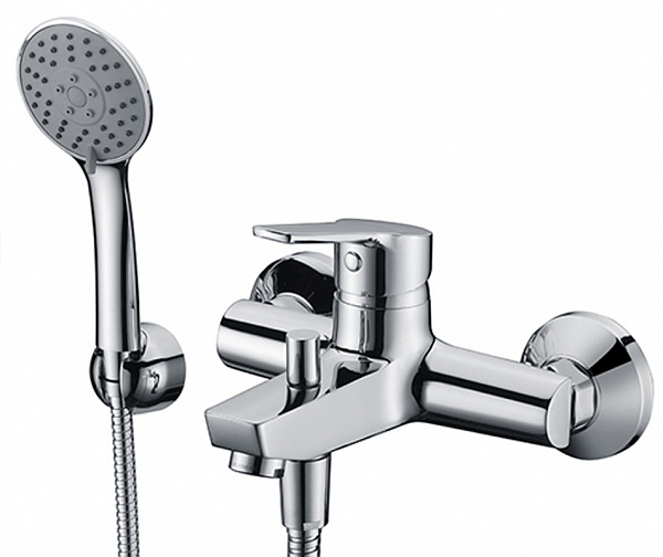 Смеситель для ванны с душем WasserKraft Rhin 4401