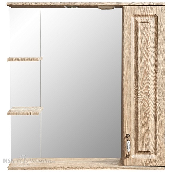 Зеркало-шкаф Stella "Кармела 75/С" карпатская ель