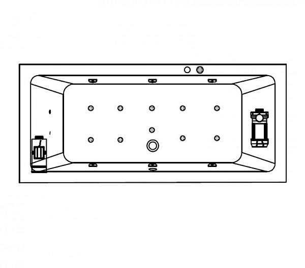 Акриловая ванна Kolpa-San Elektra Magic 190х90