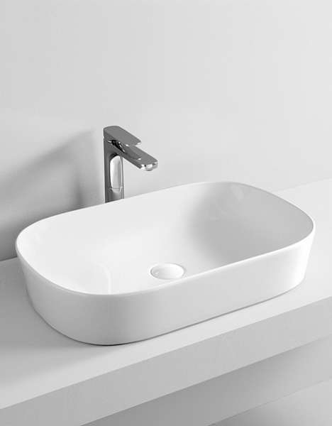 Раковина накладная  ArtCeram Ghost GHL002 65 см