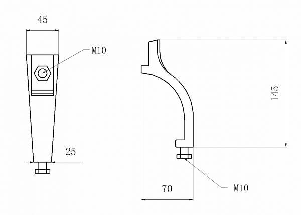 Чугунная ванна OWL 1975 Strand - 170х80 с ручками