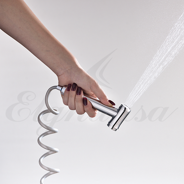 Гигиеническая лейка Elghansa Shower Spray BM-04-Steel