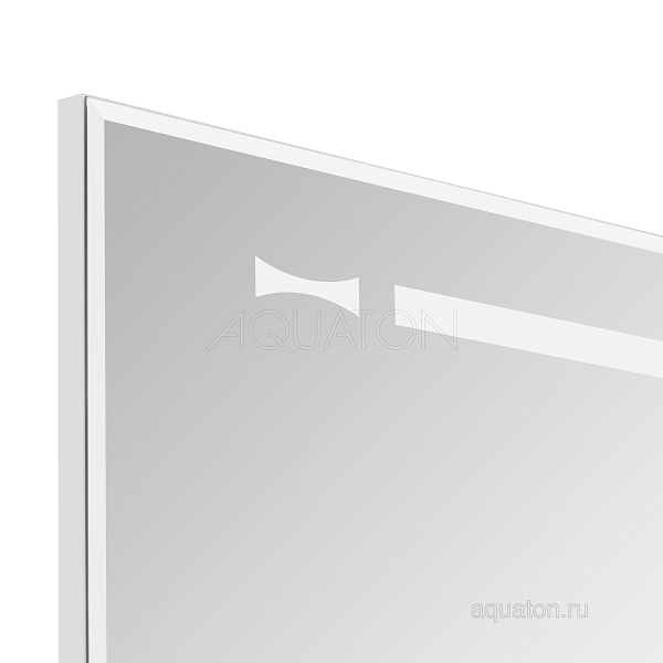 Зеркало Aquaton "Диор 100" R белое