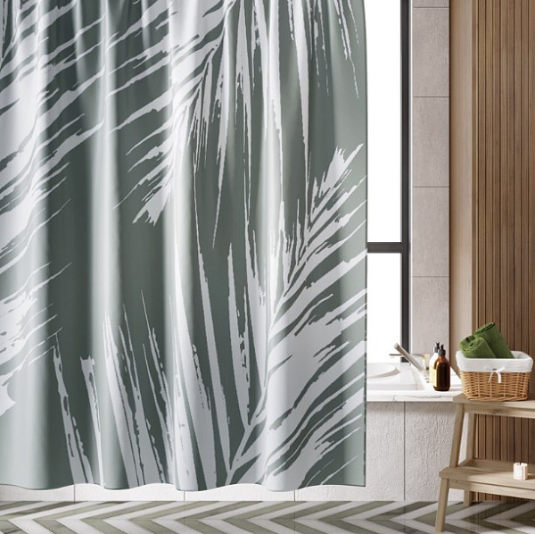 Шторка для ванны WasserKraft Lopau SC-60101