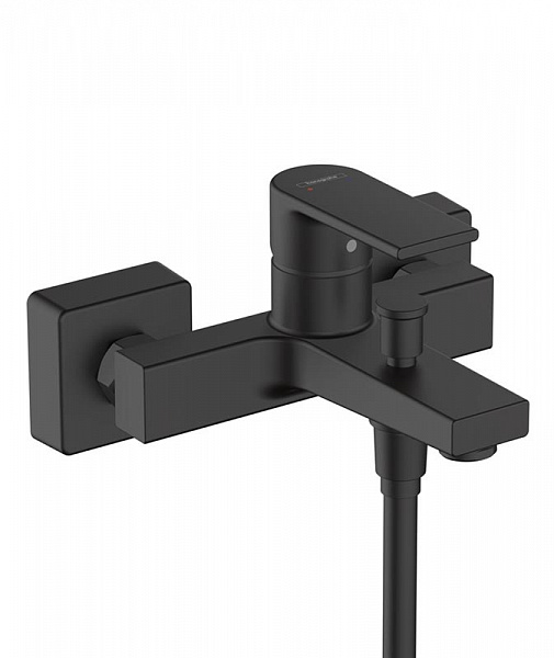 Смеситель для ванны с душем Hansgrohe Vernis Shape 71450670 черный