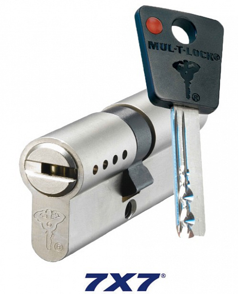 Цилиндровый механизм Mul-T-Lock 7X7 45x45 ключ-вертушка
