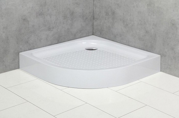 Душевой поддон 90x90 BelBagno TRAY-BB-R-90-550-15-W