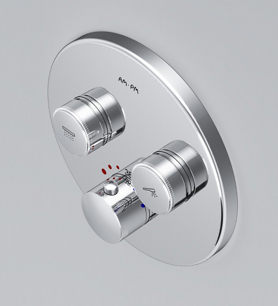 Смеситель термостатический скрытого монтажа для душа AM.PM Inspire 2.0 F50A85700