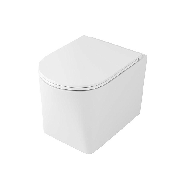 Унитаз подвесной безободковый OWL Curve Cirkel-H с сиденьем DP микролифт