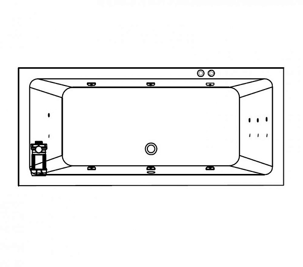 Акриловая ванна Kolpa-San Elektra Optima 170х75